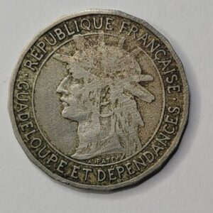 #bonpourunfranc #monnaie#davidnumis #caraibe #monnaierare #tetedindien #boutique #numismatique